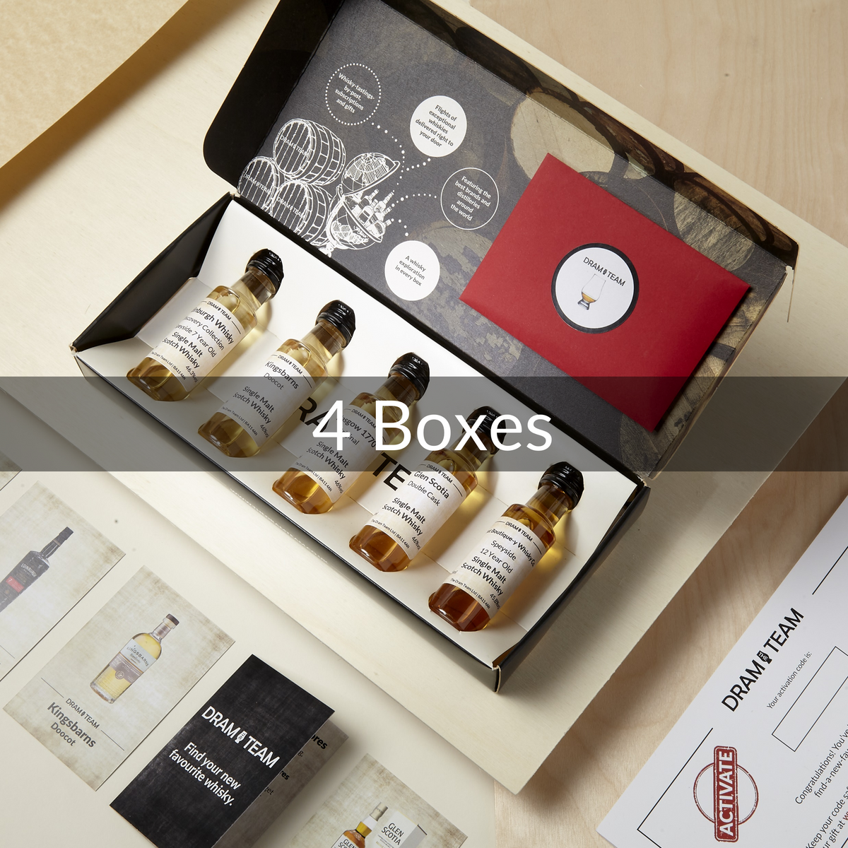 "Find a new favourite" Personalised Subscription (4 Boxes)