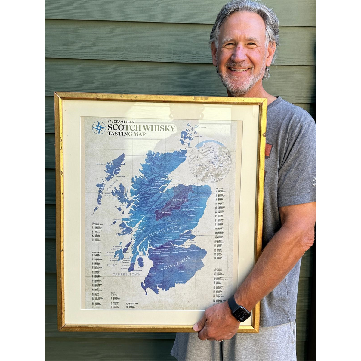 The Scotch Whisky Tasting Map