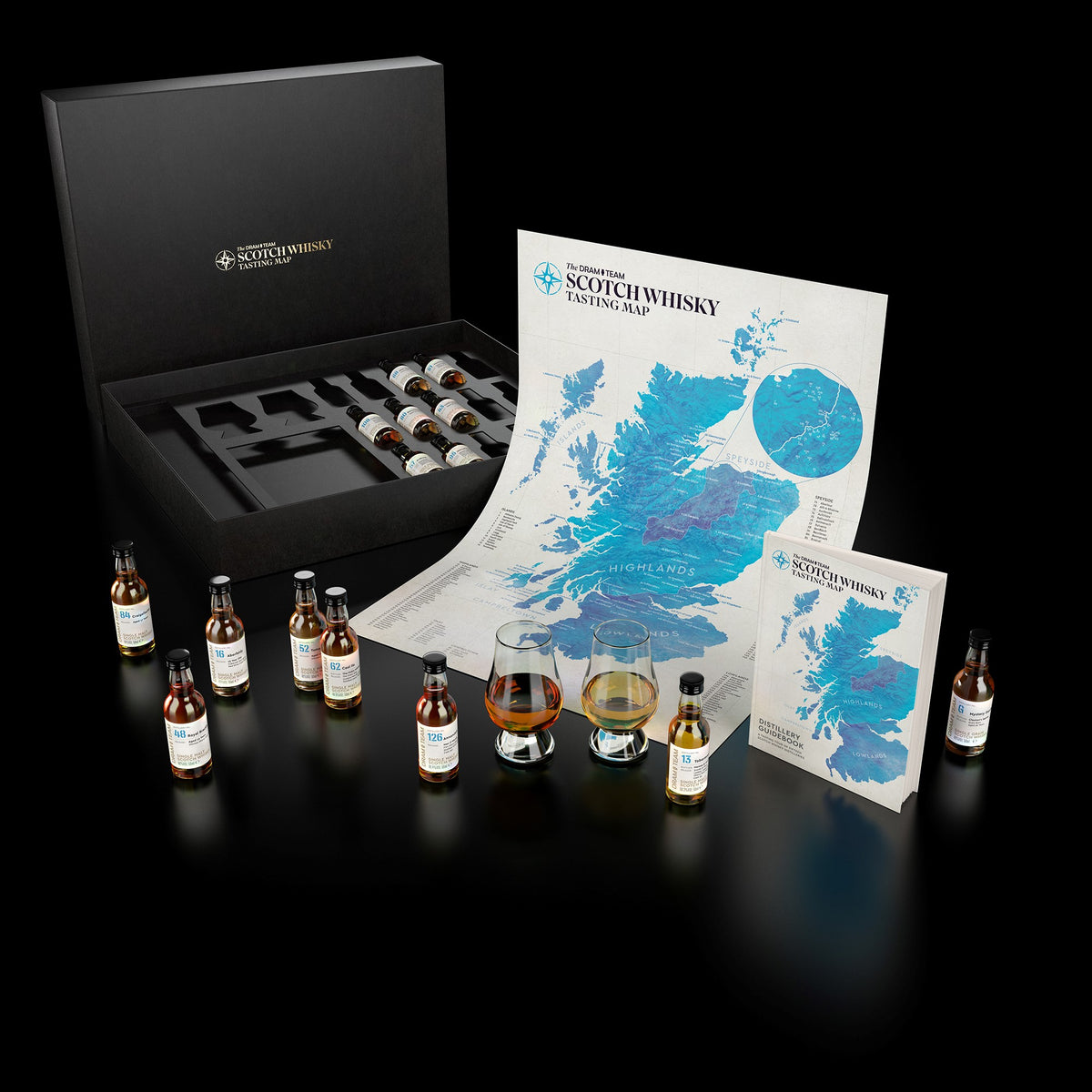 The Scotch Whisky Tasting Map