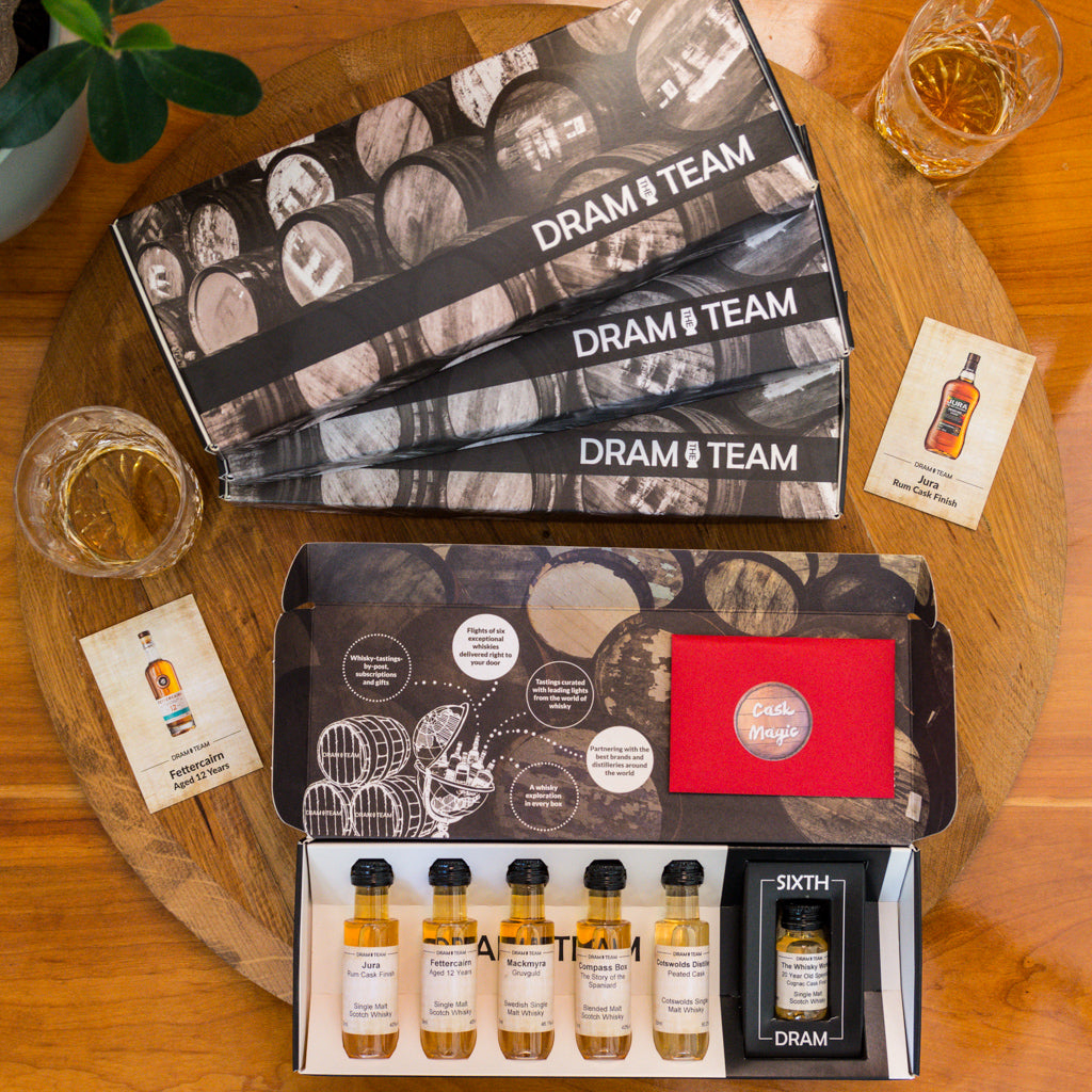A Year of Whisky: Quarterly 4-Box Gift Subscription